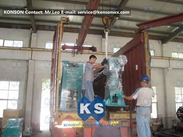 Máquina revestida modificada para requisitos particulares del PVC Gabion, telar de la malla de alambre de Gabion